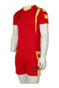 WTF137 足球衫訂製 足球衫專門店 足球衫來樣訂製     紅色